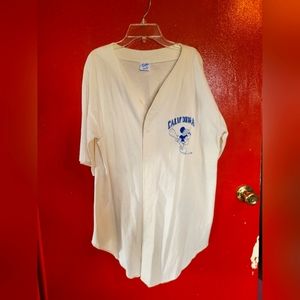 Vintage Disney California Baseball Jersey Sz XL